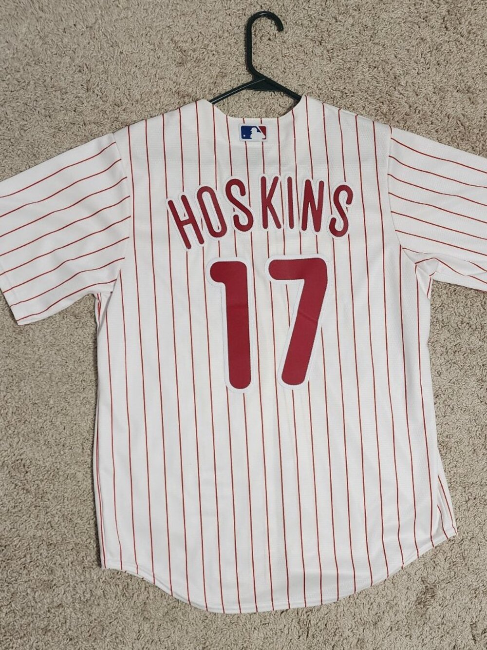 Philadelphia Phillies - Rhys Hoskins - Majestic - Home Jersey 17 - Medium